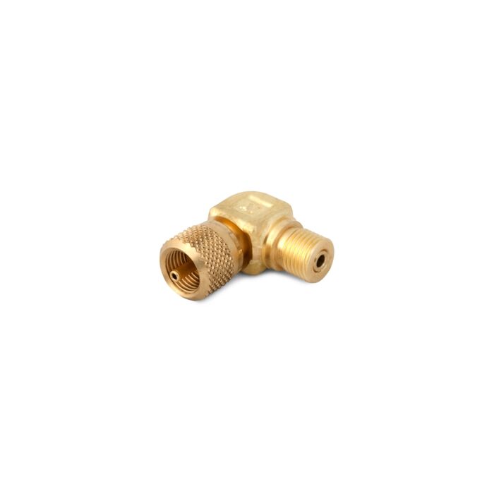 Ralston Instruments QTHA-HCBL Male Quick-test x Female Quick-test 90 Degree Elbow Adapter