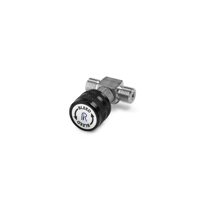 Ralston Instruments QTHA-TVLS-HC Male Quick-test x female QT, in-line vent valve, Stainless Steel