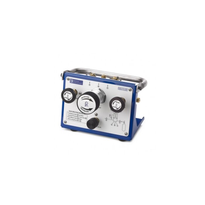 Ralston Instruments QTVC-1MBA-6-3 Volume Controller, 1/8" MNPT Gauge Adapter, 2 Hoses, 2 Process Connections