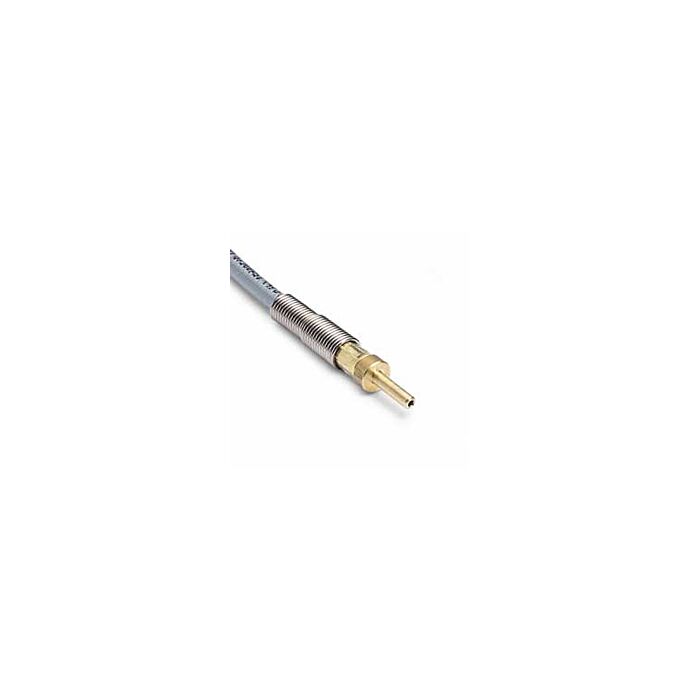 Ralston Instruments 1P1P-HOS-3FT Quick-test Hose, 1/8" Tube Stub Brass Hose Ends, 3'