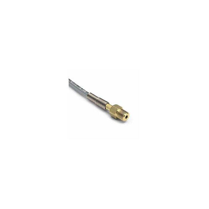 Ralston Instruments 2M2M-HOS-3FT Quick-test Hose, 1/4" NPT Brass Hose Ends, 3'