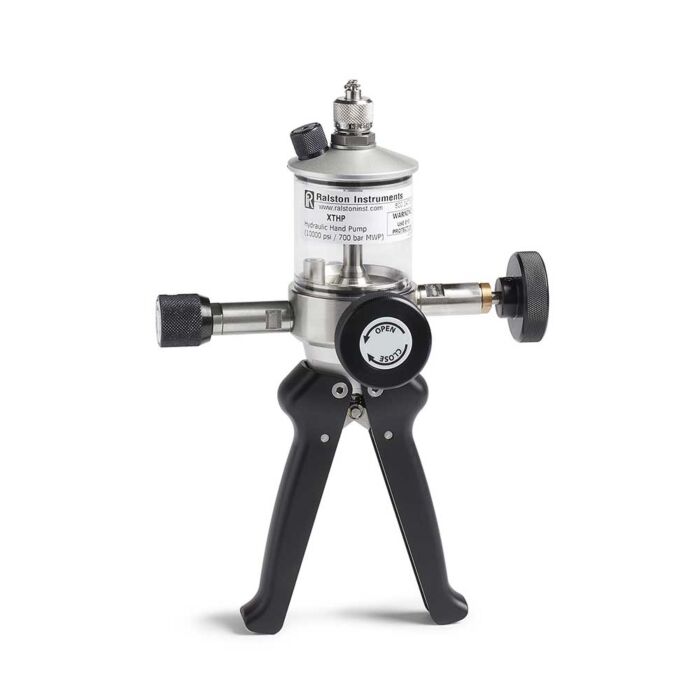 Ralston Instruments XTHP-2FSA 10000PSI Hydraulic Hand Pump, 1/4" Female NPT, Stainless Steel