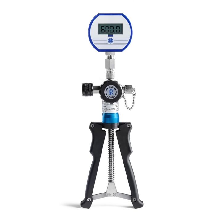 Ralston Instruments DCAP Pneumatic Hand Pump, 500 psi, 0.25% full scale, 3' hose