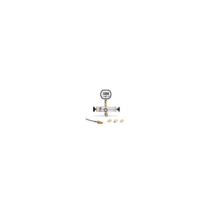 Ralston Instruments DP0V-15PSIG-D 100PSI/7bar Pump, 15PSI Digital Gauge, 3' Hose, 1/4" NPTM