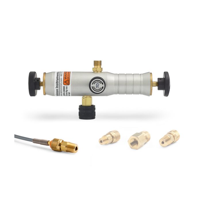Ralston Instruments DP0V-1MBA DP0V (100PSI/7bar) Pump, 1/8" NPTM Gauge Adapter, 3' Hose