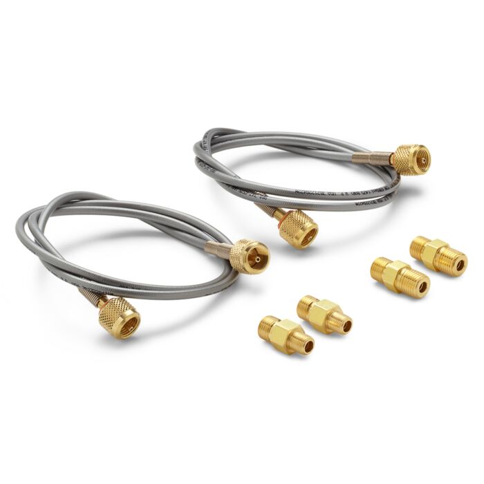 Used Ralston Instruments QTHA-KIT6-3FT High Pressure Tubing/Fittings, 6000PSI, 3' Hose
