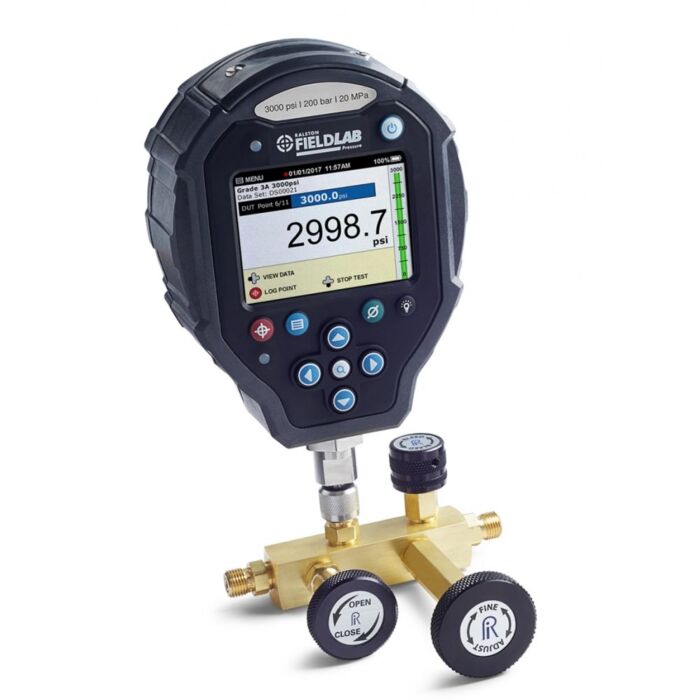 Ralston Instruments QTCM FieldLab Pressure Calibration Kit, 3K PSIG