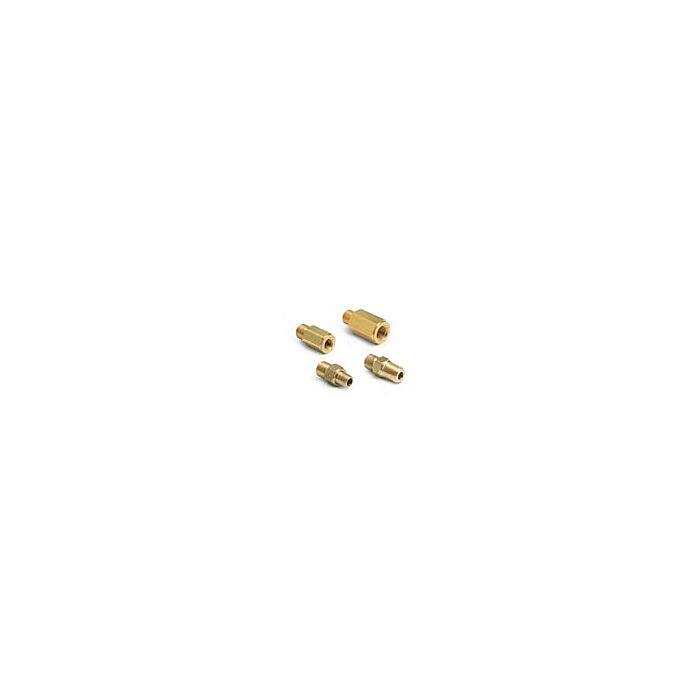 Ralston Instruments QTHA-KIT2 BSPP Fitting Kit, 1/8" MBSPT, 1/4" MNSPT, 1/8" FBSPT, 1/4" FBSPT, Brass