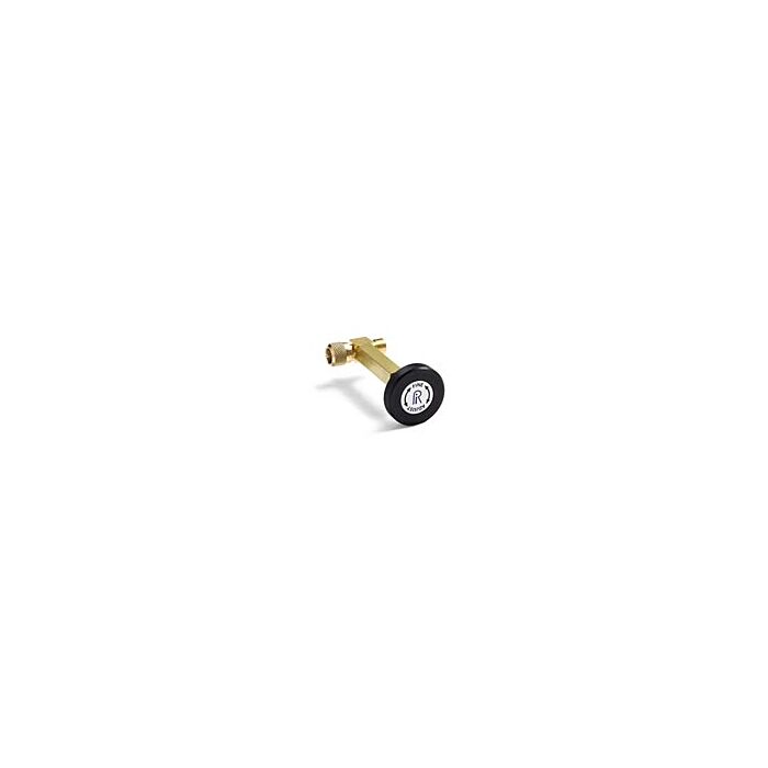 Ralston Instruments QTHA-TEVR-HC In-line fine adjust vernier piston M Quick-Test x Female Q-T, Brass
