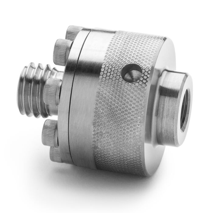 Ralston Instruments XTHA-2TS0-QD 1/4" Tube Fitting x Male Quick- test XT, Stainless Steel Adapter
