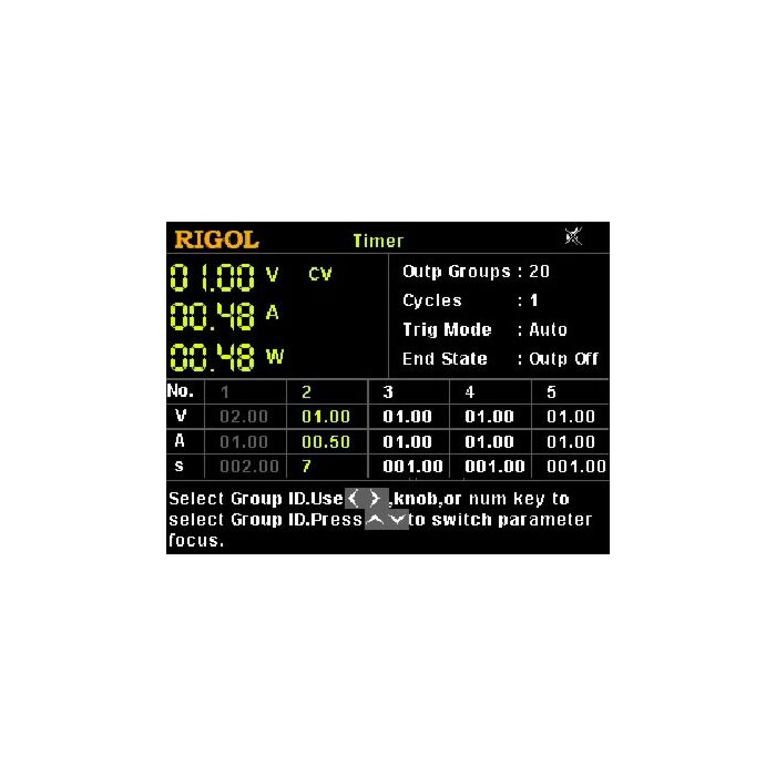 RIGOL TIMER-DP700