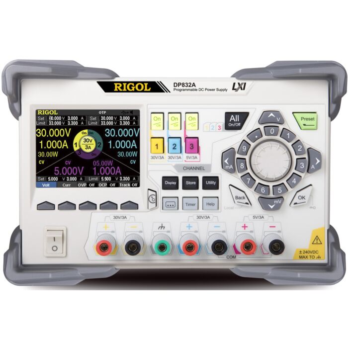 Rigol DP832A Used for Sale Triple Output Power Supply, 195W 