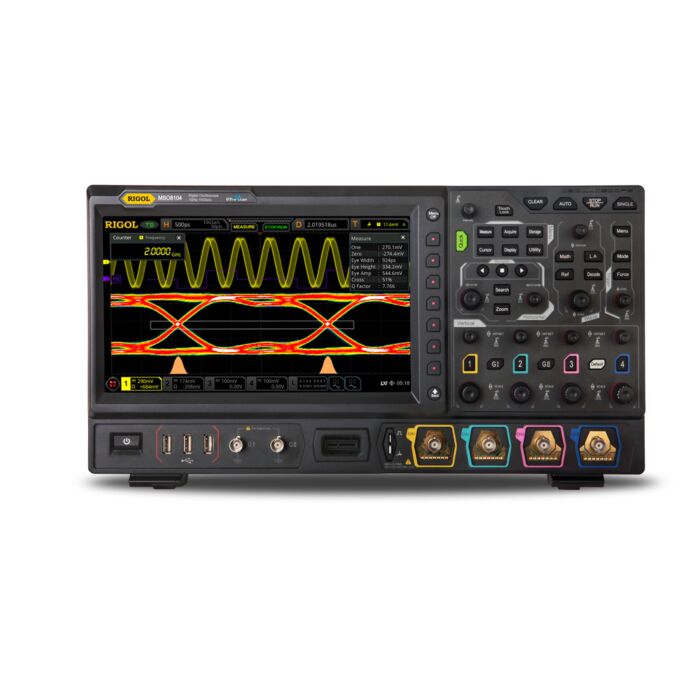 Rigol MSO8064 Mixed Signal Oscilloscope, Digital, w/ 600 MHz Bandwidth