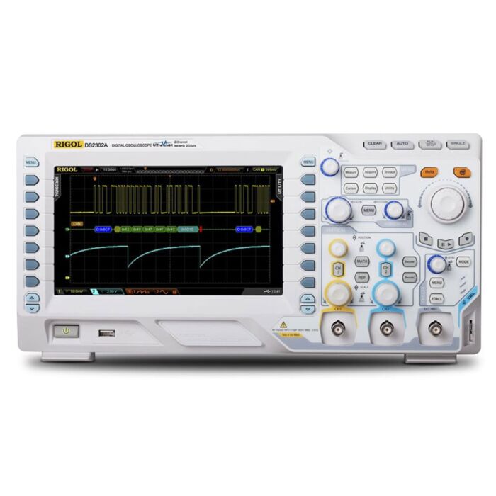 RIGOL DS2302A-S for Rent, 300MHz 2-Channel Oscilloscope with 2 GSa/sec, Sourcing
