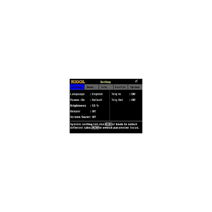 RIGOL TRIGGER-DP700