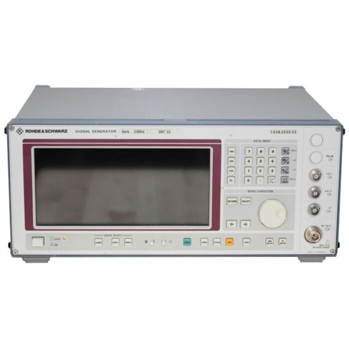 Rohde & Schwarz SMT03 for Rent, Signal Generator, 5KHz to 3GHz 