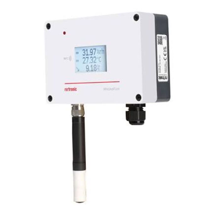 Rotronic HF5A-21D0300210100 Temperature Transmitter 2-wire with Display