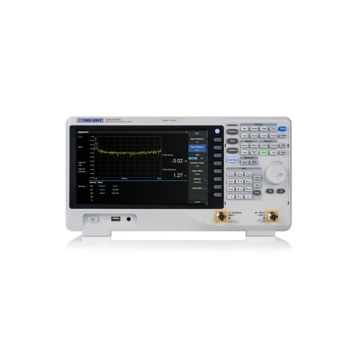 Siglent SVA1075X Spectrum Analyzer,9 kHz-7.5 GHz & VNA: 100 kHz - 7.5 GHz