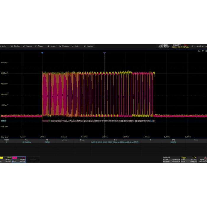 Siglent SDS7000A-USB2 USB 2.0 Decode, For For SDS7000A Oscilloscopes