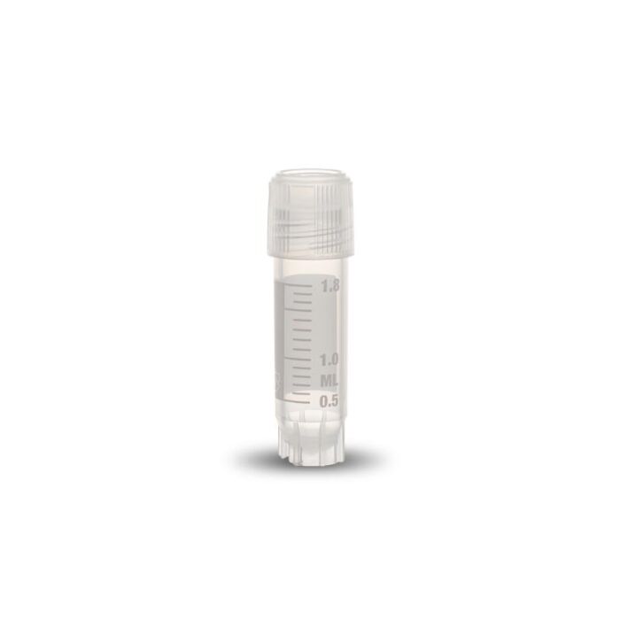 Simport T309-2A Cryo Vial, 2ml tube, self standing, lip seal, 100/bag