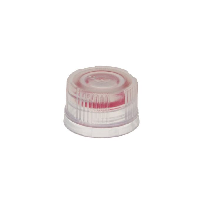 Simport T340NOSFT Screw cap for microtube with o-ring&flat top, clear, pk/1000