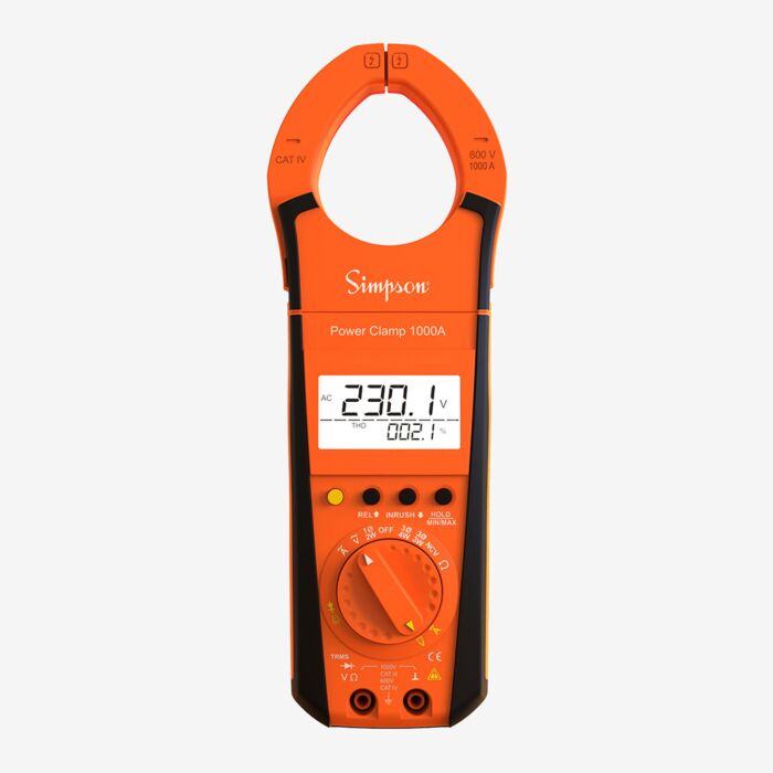 Simpson Electric 1000A Digital Amp Clamp/Power Clamp 1000A AC-DC