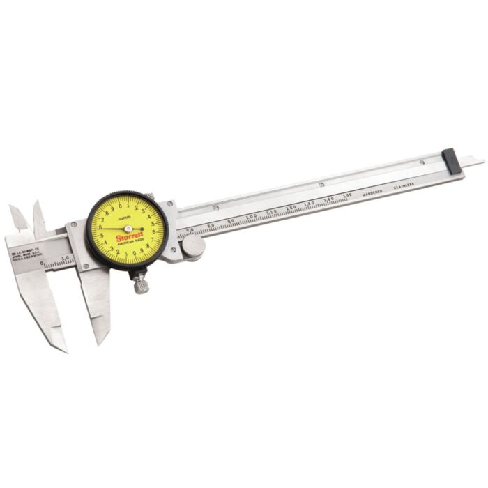 Starrett 120AM-150 66295 Dial Caliper, 0-150mm