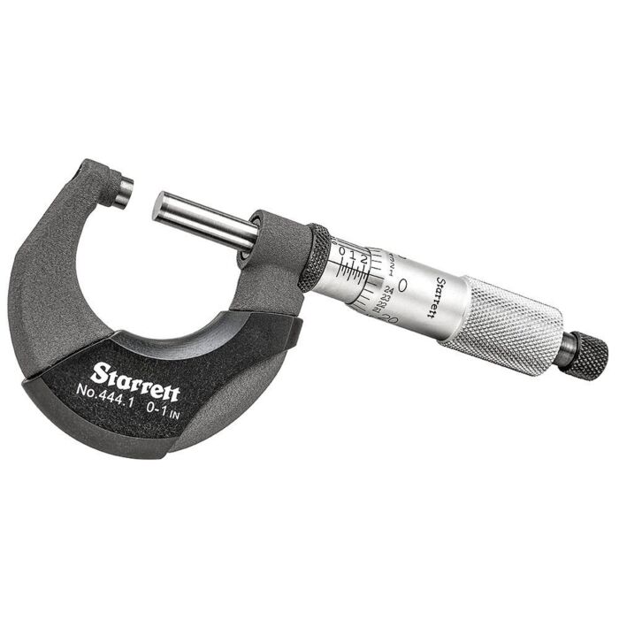 Starrett T444.1XRL Outside Micrometer 0-1" Range