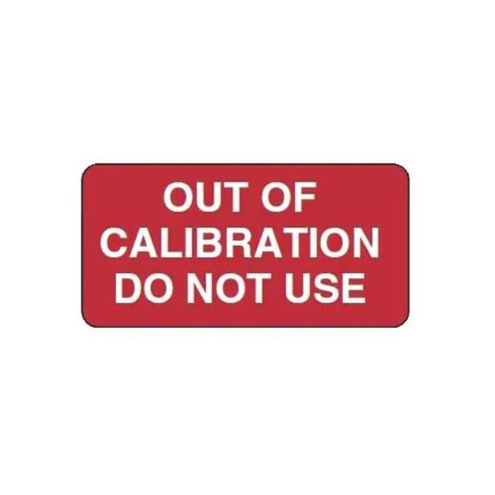 Mouser Electronics MAM127-Calibration Labels