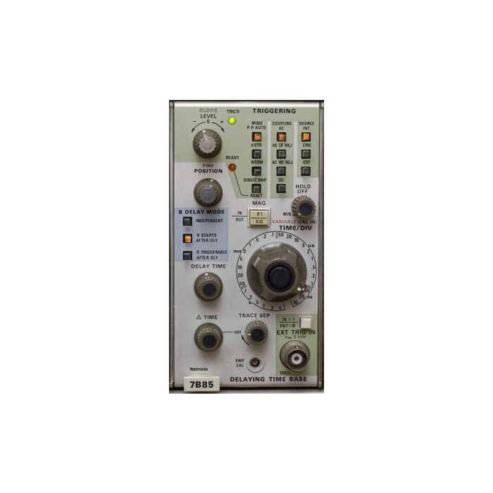 Tektronix 7B85 for Rent, Delaying Time Base