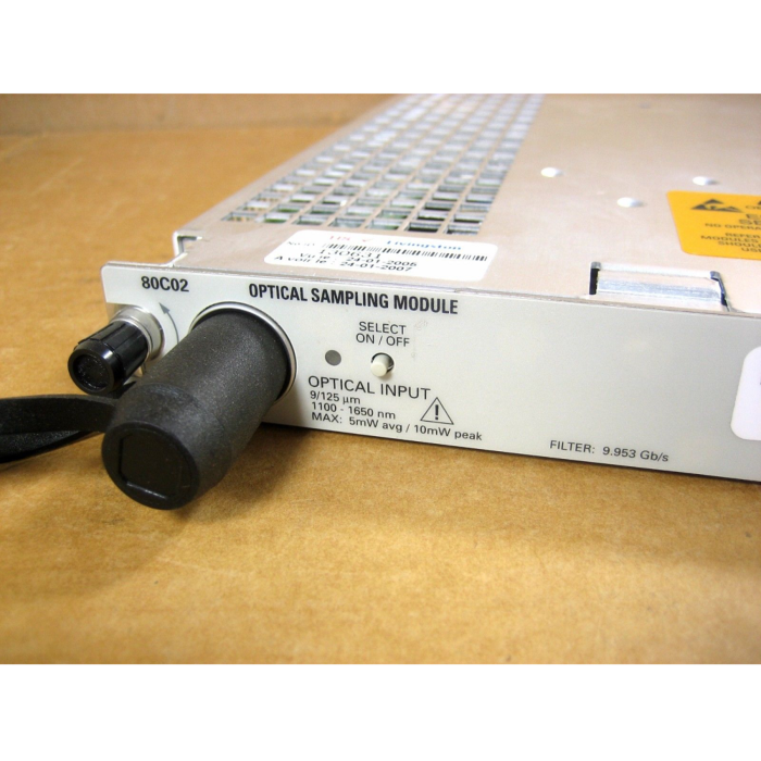 Tektronix 80C02 for Rent, Optical Sampling Module, 1100 nm to 1650 nm