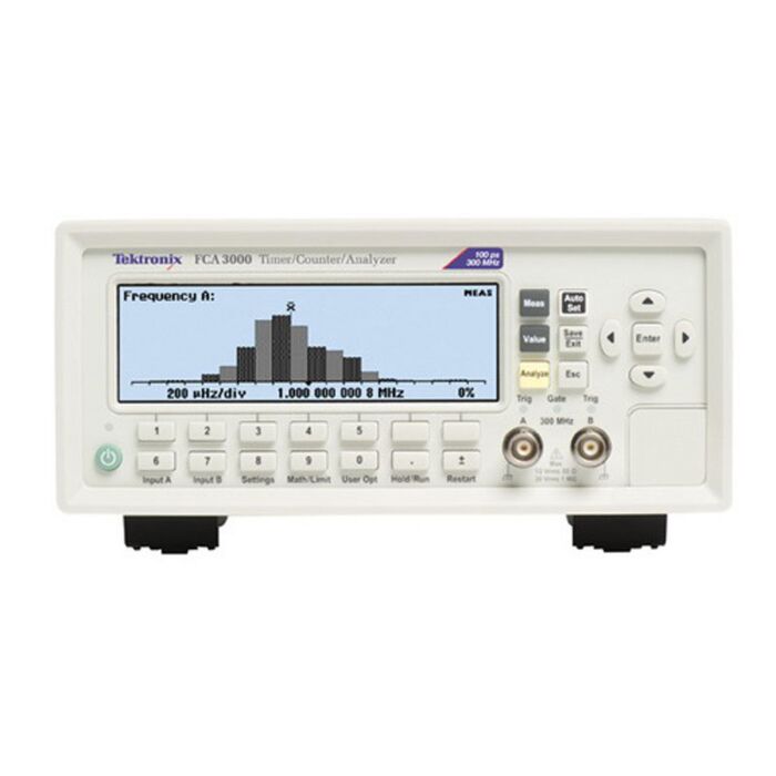 Tektronix FCA3003 Timer/Counter/Analyzer, 300MHz/ 3GHz, 100 ps, Standard Timebase