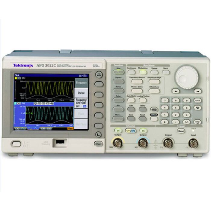 Tektronix AFG3022C for Rent, Function Generator, Arbitrary 2-Channel, 25MHz