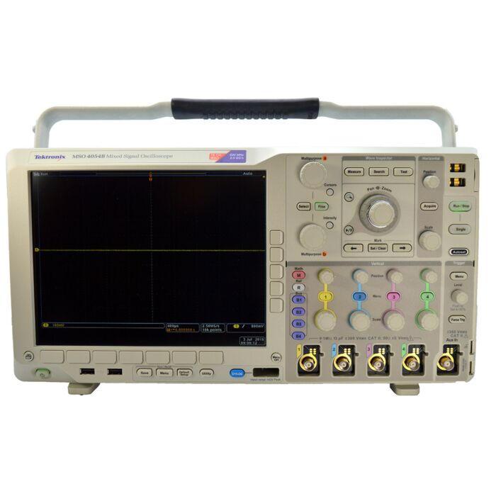 Tektronix MSO4054B Used for Sale 500 MHz, 4 Channel, 2.5 GS/s Mixed Signal Oscilloscope
