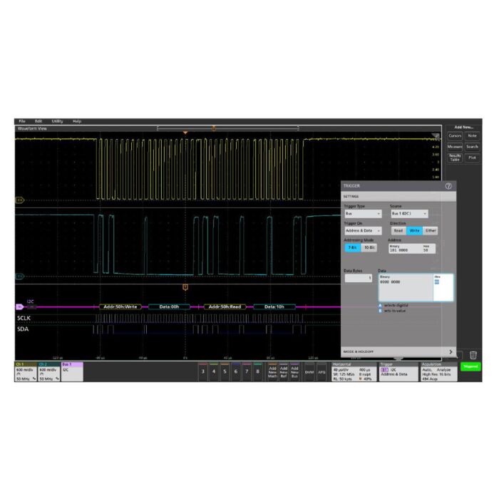 Tektronix 5-SRPM Installed Option; Power Management Triggering/Analysis
