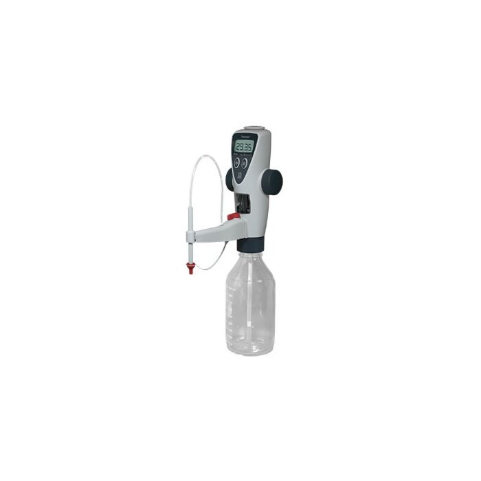 BRANDTECH Titrette Adjustable Volume, Manual, Bottle Top Burette, 5 - 50 mL