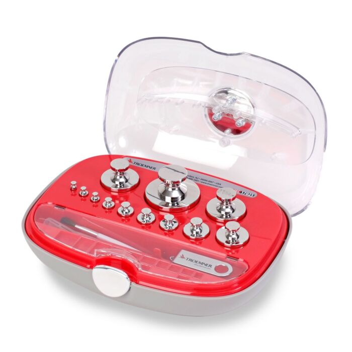 Troemner 7218-1 12 Piece Weight Set, 1g-500g No Certificate, Class 1