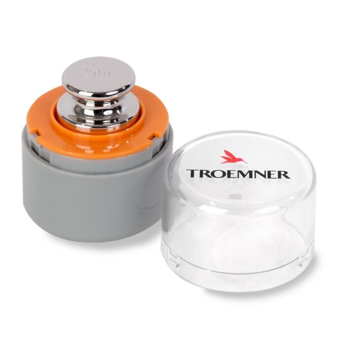 Troemner 7516-F1W 200g OIML Precision Class F1 Weight, NVLAP Certificate