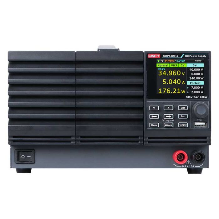 UNI-T UDP5800-6 Programmable DC Switching Power Supply, 1 Channel, 1200W, 800V/6A