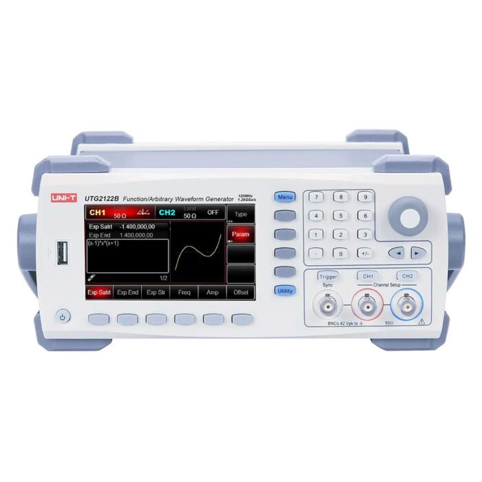 UNI-T UTG2122B 120MHz 2 Channel Advanced Arbitrary Waveform Generator