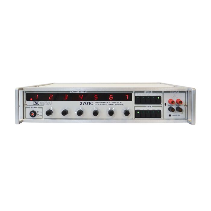 Valhalla Scientific 2701C: VoltageCurrent Source, 5 Ranges, 200 mV-1200V DC