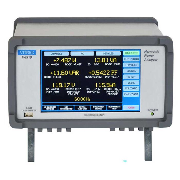 Vitrek PA910 PA910 Series Power Analyzer Mainframe with No Cards