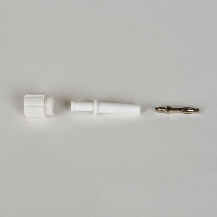 Vitrek HVC-MW 964i Additional Male HV Mating Connector, White