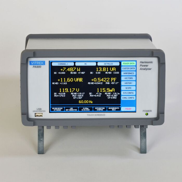 Vitrek PA900 Power Analyzer Mainframe, 4 Channel Capacity