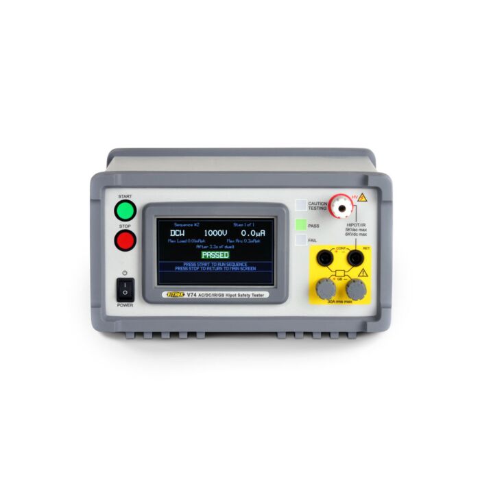 Vitrek V76 for Rent, AC/DC/IR Hipot Tester with Builtin Scanner, 5kV AC/DC
