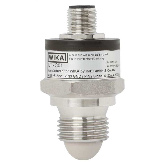 WIKA Instrument ILT-C01 Radar level sensor, 60 GHz, FMCW, 0-5V, M12 4 pin, -40C-100C