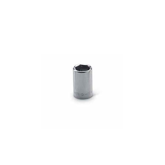 Wright Tool Company 20-09MM 9mm Standard Metric Socket, 6 point, 1/4" Drive