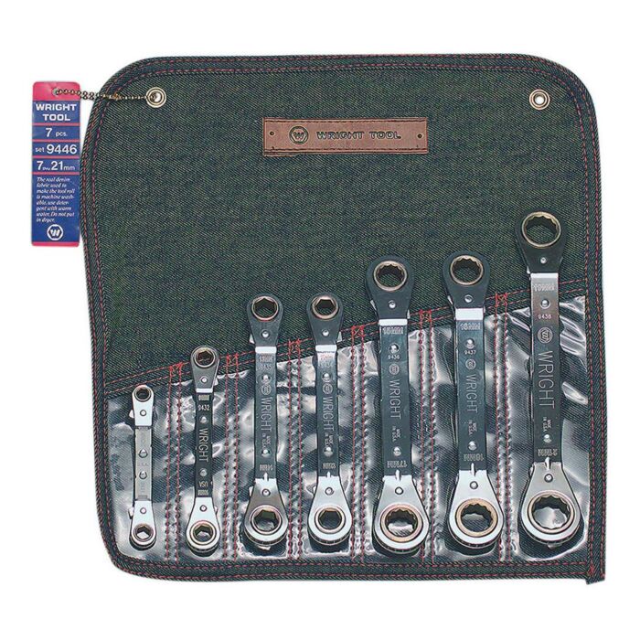 Wright Tool Company 9446 9446 Wright Tool Ratcheting Box End wrenches 7-21mm