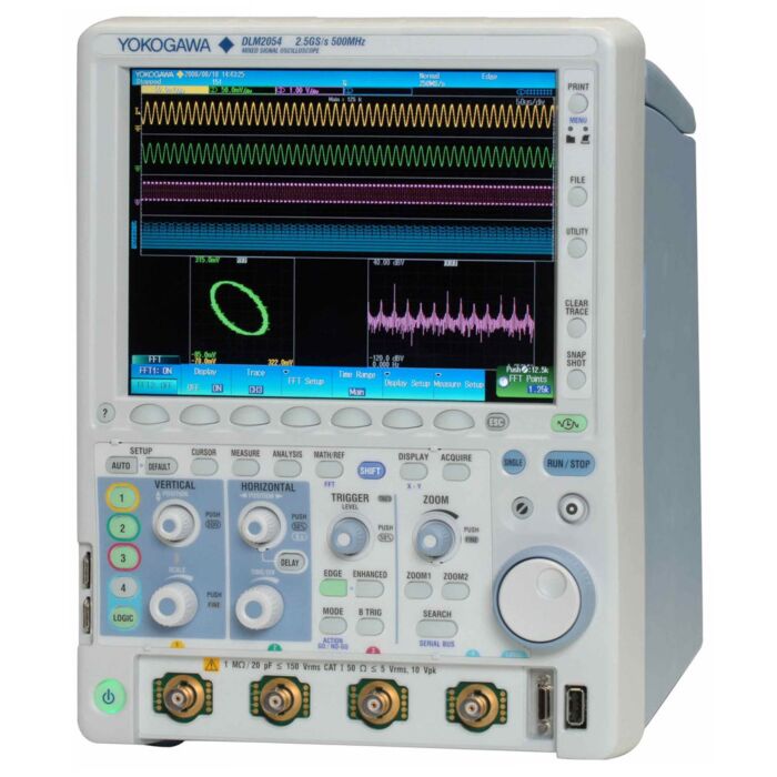 Yokogawa DLM2054 for Rent, Mixed Signal Oscilloscope, 4 Channel, 500MHz