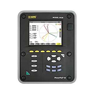 AEMC Instruments 8436 PowerPad Model 8436 No Sensors - Waterproof IP67